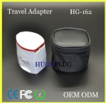 Travel adapter with Twin USB